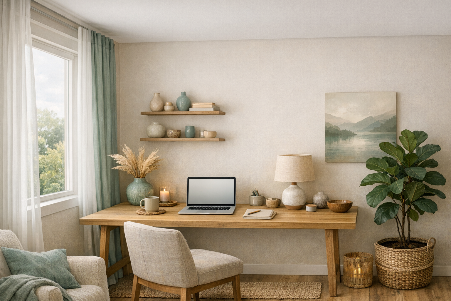 Serene online coaching workspace
